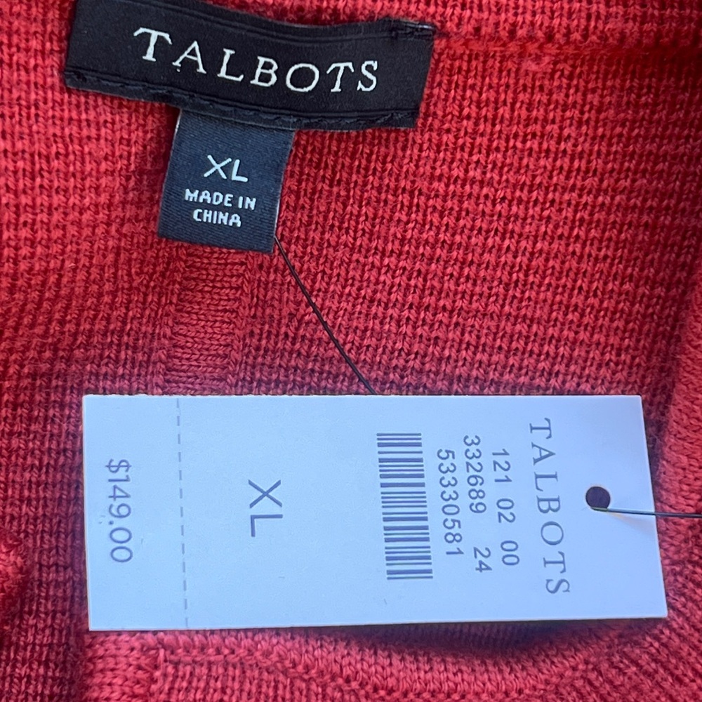 NWT TALBOTS Women's Button-Up Cardigan …089 - Picture 10 of 13